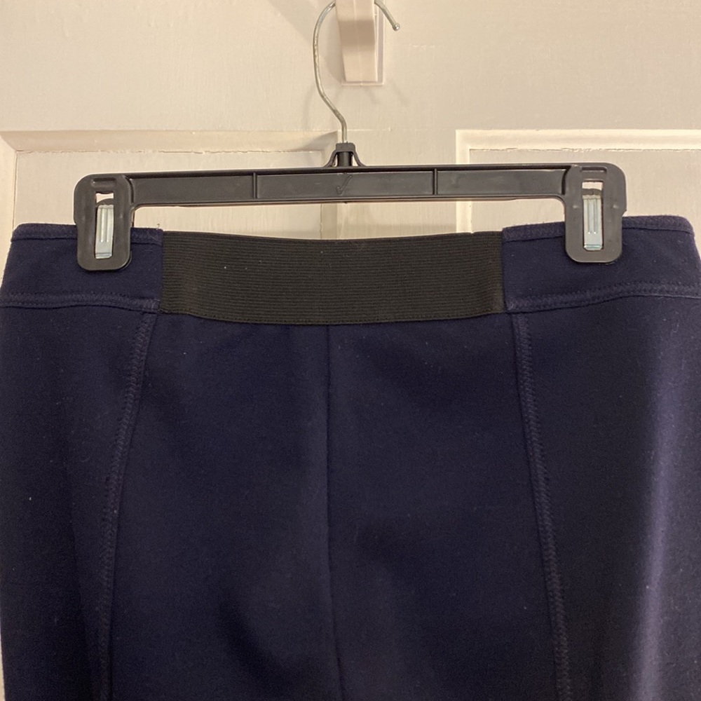 Tahari navy stretch leggings - Picture 3 of 8
